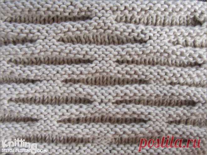 Узор спицами