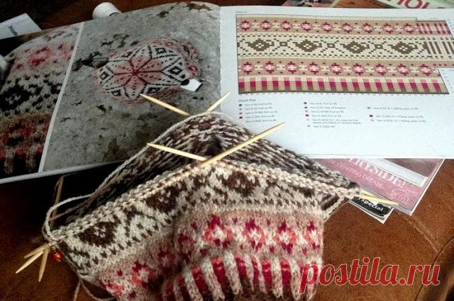 Вязание в стиле Fair isle: снуды, шарфы, шапки...