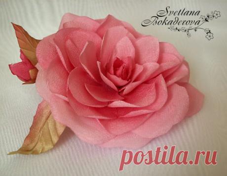 Камелии / Цветы из ткани / PassionForum - мастер-классы по рукоделию