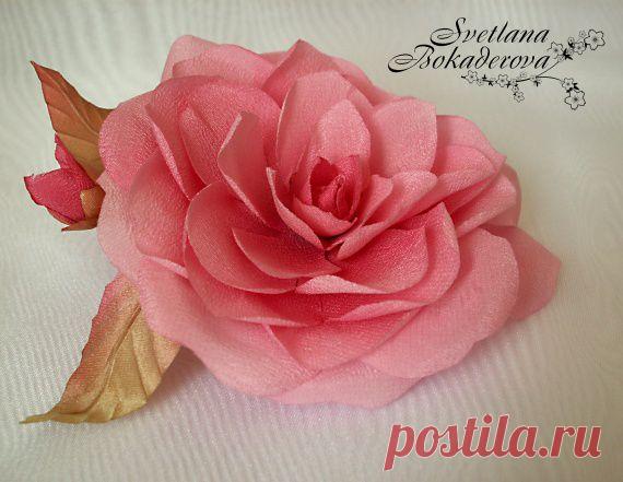 Камелии / Цветы из ткани / PassionForum - мастер-классы по рукоделию