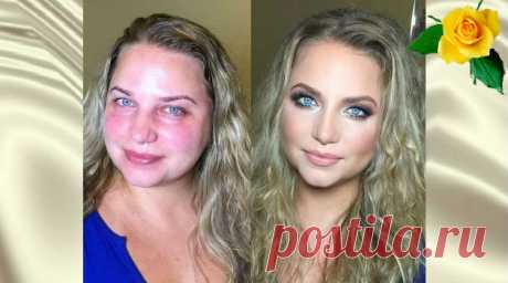 Визажист с помощью макияжа преображает девушек &amp;#8212; Калейдоскоп чудес