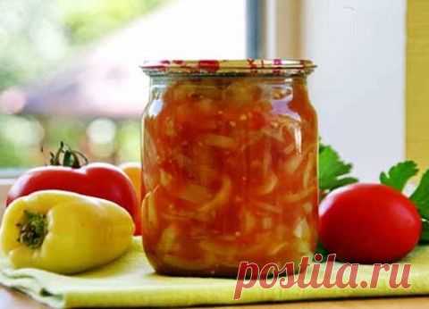 Лечо с яблоками на зиму | Домашняя кулинария