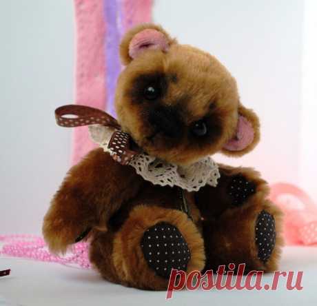 loved toys: Выкройка мишек тедди Тео и Бусинки