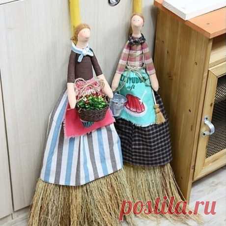 Как украсить веник для подметания пола: идеи — DIYIdeas