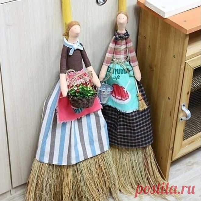 Как украсить веник для подметания пола: идеи — DIYIdeas