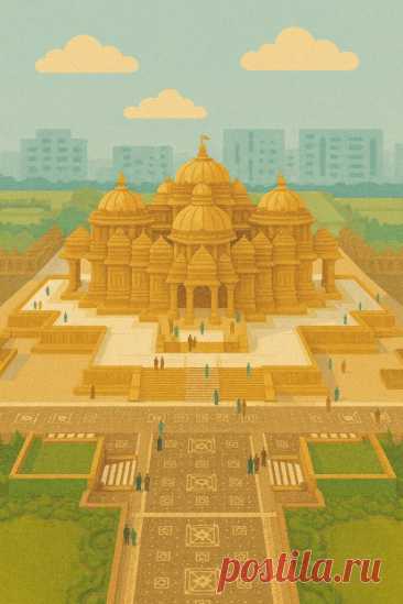 Акшардхам: обитель Бога и живое сердце индуизма — STRANI.ru