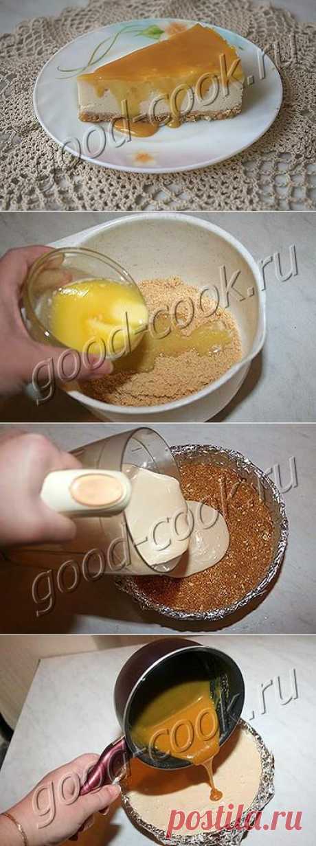 чизкейк с конфетами &quot;Коровка&quot; (без выпечки).
