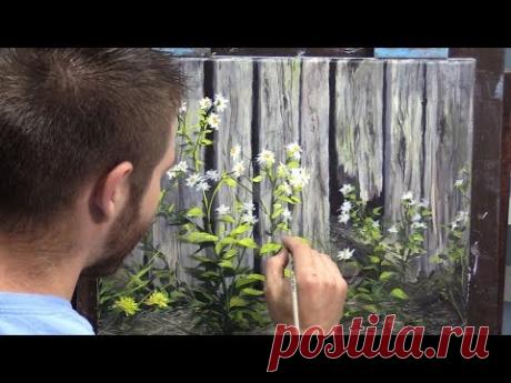 Wildflower Barn | Paint with Kevin®