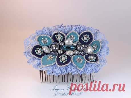 Гребень Индиго | biser.info - всё о бисере и бисерном творчестве