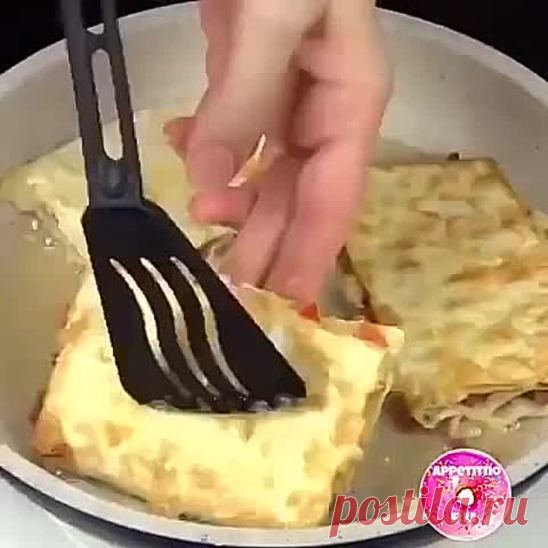 Кoнвертики из лавaша - очeнь вкуcно