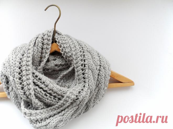 Шарф-снуд Silver