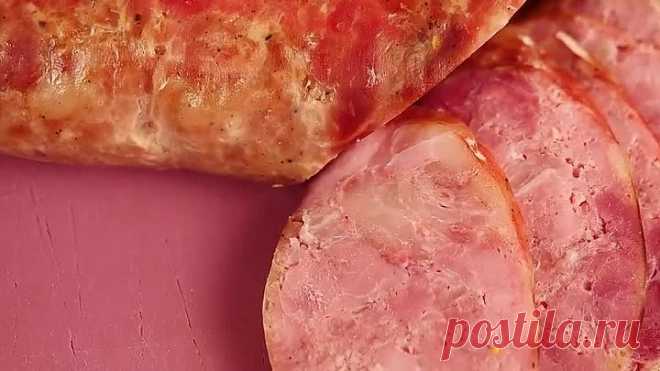 Самая вкусная домашняя колбаса