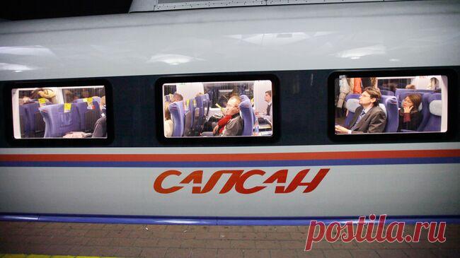 В ОЖД назвали причину опоздания "Сапсана" из Петербурга в Москву