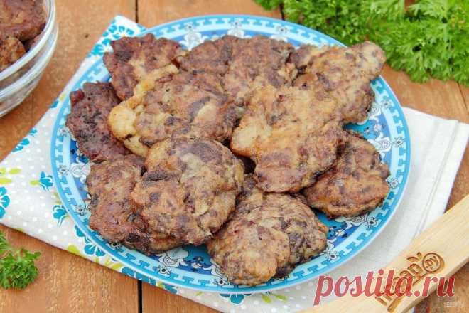 Куриная печень в сметанно-чесночном кляре