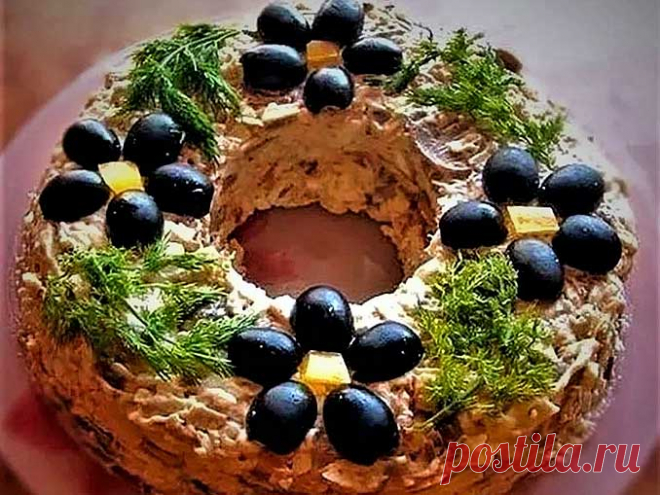 Невероятно вкусный салат "Леший" на праздничный стол