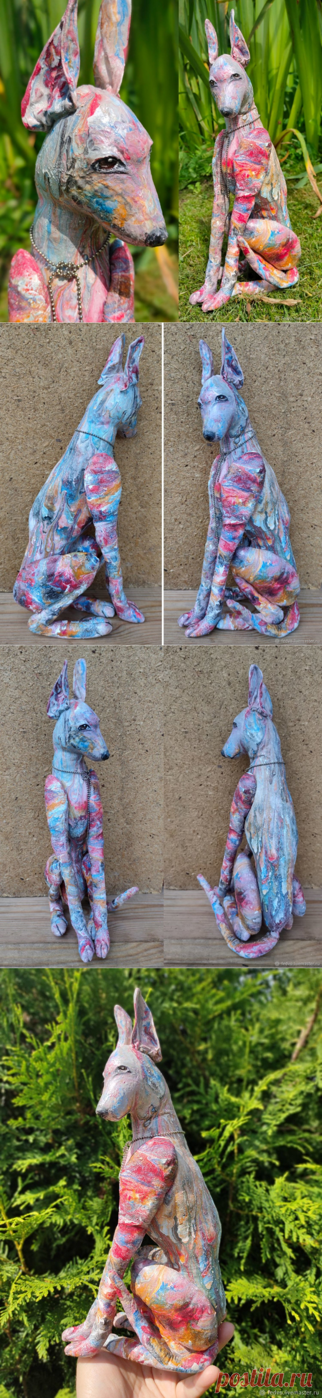 Прикольные подарки:Красная борзая,грейхаунд ,интерьерная собака – купить онлайн на Ярмарке Мастеров – OFA5KRU | Прикольные подарки, Москва