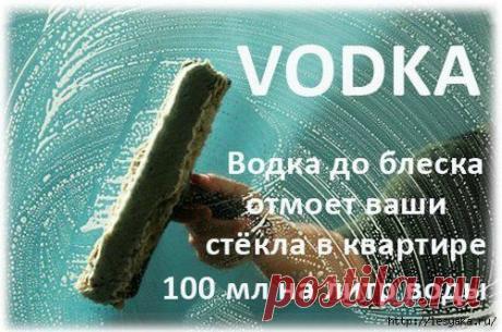 20 идей использования водки не по назначению!