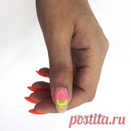 Маникюр с мороженым: 25 самых летних и эффектных дизайнов