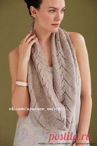 Шарф-снуд Maevh(worsted) by Melanie Berg