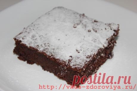 Рецепт вкусного шоколадного пирога с орехами | vkus-zdoroviya.ru