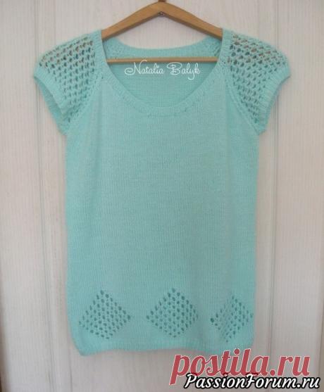 Туника цвета айсберг