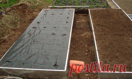 (+1) тема - Весенние работы на огороде | 6 соток