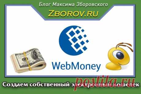 Как создать электронный кошелек. Пошаговая статья для новичков | Блог Максима Зборовского