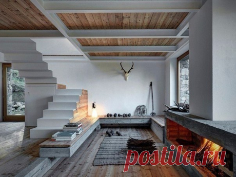 Сельский гламур: минималистский дом в деревенском стиле