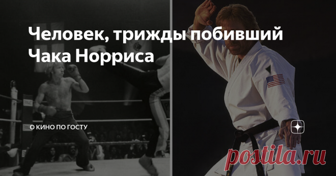 Человек, трижды побивший Чака Норриса Правда ли, что Чак Норрис - непобедимый? Давайте узнаем!