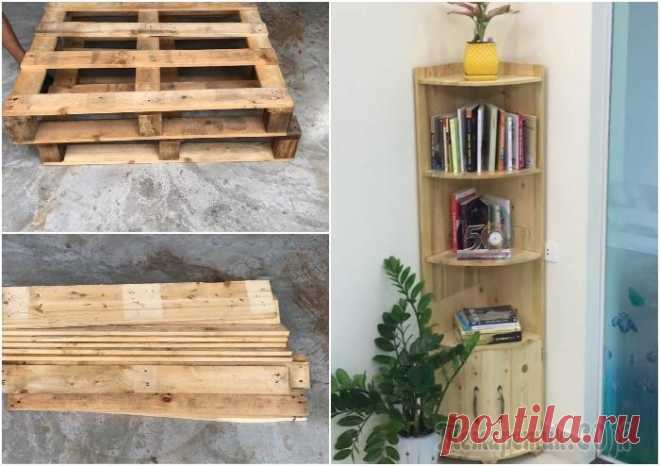 Как из вторсырья сделать угловой шкаф, который составит конкуренцию мебели из цельного дерева В наше время использование вторсырья или тары не вызывает удивления, ведь весь интернет пестрит разнообразными идеями создания садовой мебели из старых бочек, ненужных шин или строительных поддонов.
И...