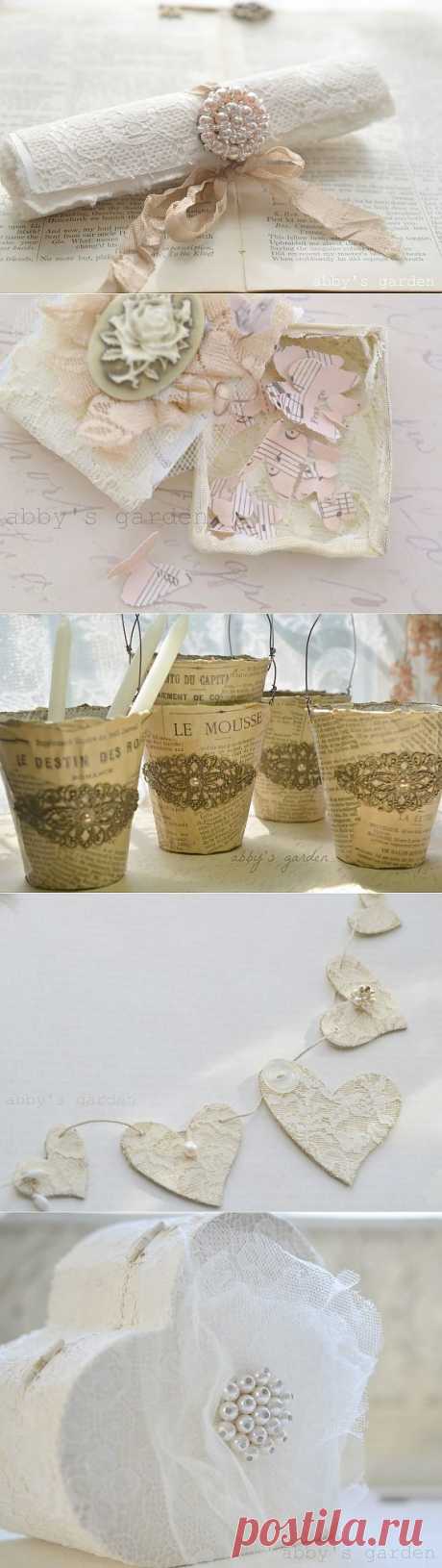 НЕЖНЕЙШИЙ HANDE MADE ОТ ABBYS GARDEN..