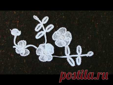 Irish Crochet Lace, the Wild Rose