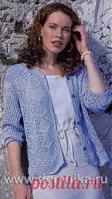 Жакеты » Вязание крючком и спицами схемы и модели