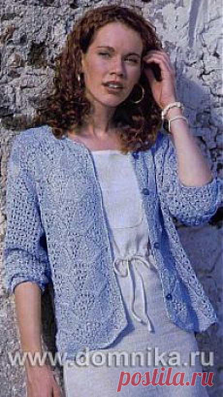 Жакеты » Вязание крючком и спицами схемы и модели