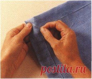 ШЬЕМ, ШЬЁМ, ШЬЁМ. Уроки шитья. Обработка углов в ус
