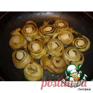 Рулетики из рубца - кулинарный рецепт