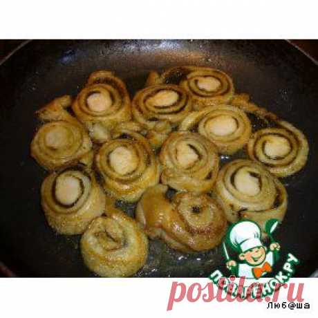 Рулетики из рубца - кулинарный рецепт