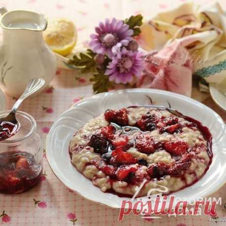 Овсяная каша с ягодами, апельсином и корицей - пошаговый рецепт с фото на Готовим дома