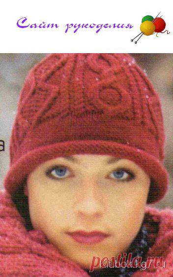 ВЯЗАНАЯ ШАПОЧКА