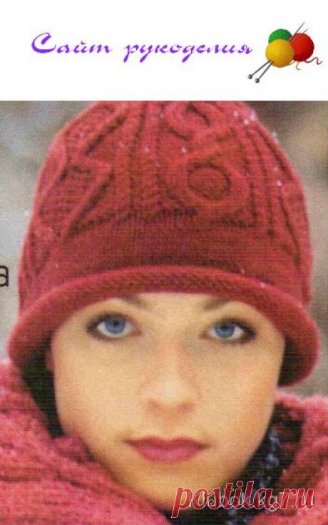 ВЯЗАНАЯ ШАПОЧКА