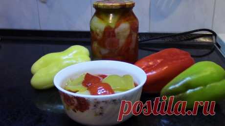 Перец маринованный в масле очень вкусное дополнение к самым разным блюдам ! Однажды приготовив перец маринованный в масле вы влюбитесь в него навсегда ! На м...