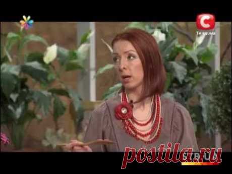 Цветы из кожи мастер-класс - YouTube