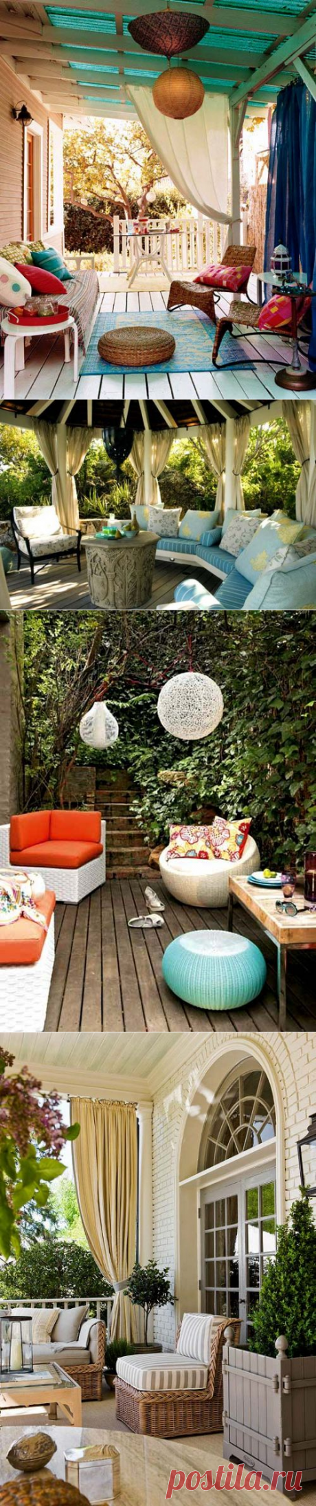 Открытые веранды и террасы