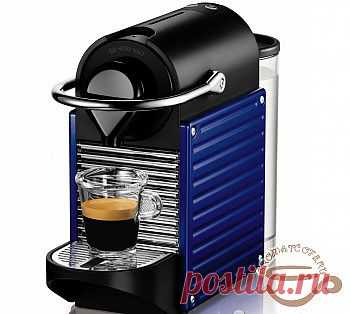 Капсульная кофеварка Nespresso Pixie C60 Electric Indigo Krups (арт. XN3009) - Капсульные кофеварки Nespresso - Капсульные кофеварки