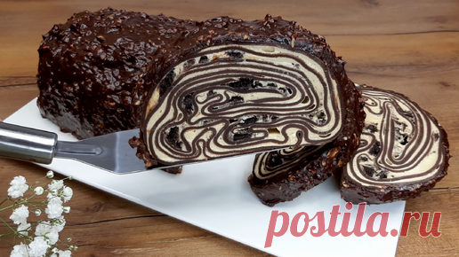 🎄🔥Самый потрясающий НЕЖНЫЙ торт на Новый год !!! Рецепт рождественского торта без духовки!!! | вкусная минута от Натальи | Дзен