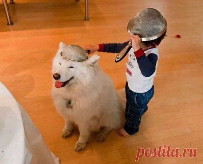 «Так получилось» - фото детей и животных где фотограф попал в 