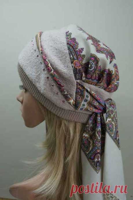 бандана - Шапки, шарфы, комплекты - Галерея - Knitting Forum.Ru