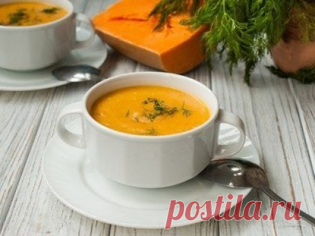 Суп-пюре из тыквы с сыром - простой и вкусный рецепт с пошаговыми фото