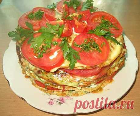 Торт из кабачков