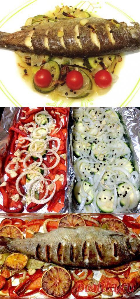 ФОРЕЛЬКА НА ОВОЩАХ (D) | 4vkusa.ru